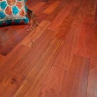 3 1/4" Santos Mahogany Unfinished Solid Hardwood Flooring at Wholesale Prices